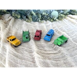 1960's TootsieToy diecast truck lot vintage metal lot of 5‎ | shuttle pumper